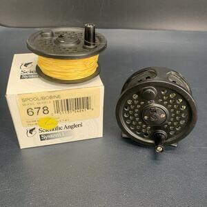 Scientific Anglers Model 678 System Fly Fishing Reel And Extra Spool England